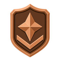 Bronze rank crest