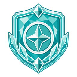 Platinum rank crest